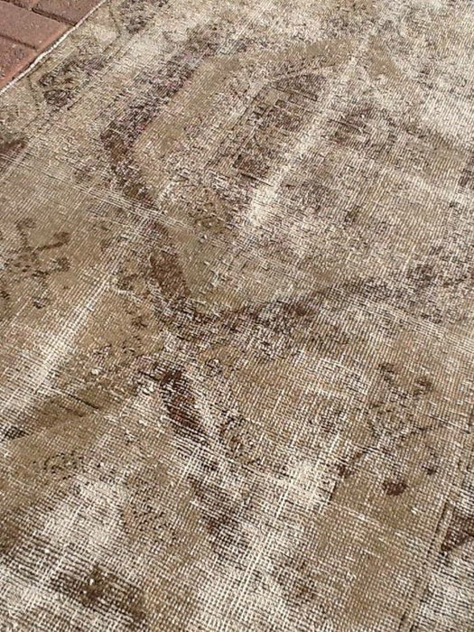Hand Knotted Oushak Runner Rug 363cm x 109cm Vintage
