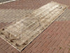 Hand Knotted Oushak Runner Rug 363cm x 109cm Vintage
