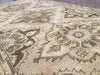 Hand Knotted Oushak Runner Rug 375cm x 134cm Vintage 1960s