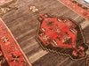 Hand Knotted Rose Area Rug 431cm x 182cm Vintage 1940s
