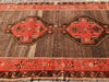Hand Knotted Rose Area Rug 431cm x 182cm Vintage 1940s