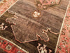 Hand Knotted Rose Area Rug 431cm x 182cm Vintage 1940s