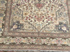 Hand Knotted Turkish Area Rug 227cm x 151cm Vintage Design