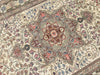 Hand Knotted Turkish Area Rug 227cm x 151cm Vintage Design