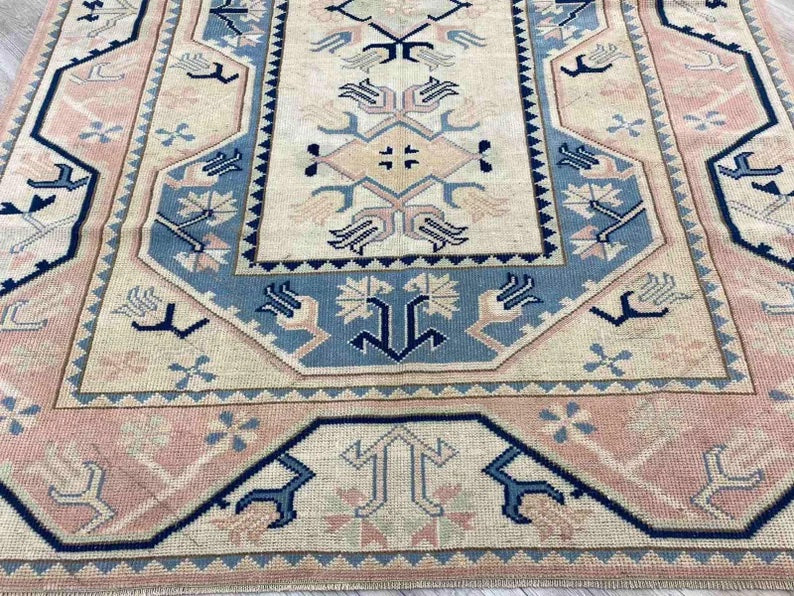 Hand Knotted Turkish Area Rug 241cm x 165cm