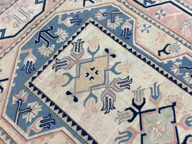 Hand Knotted Turkish Area Rug 241cm x 165cm