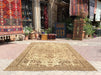 Hand Knotted Turkish Area Rug 293cm x 183cm Vintage Style