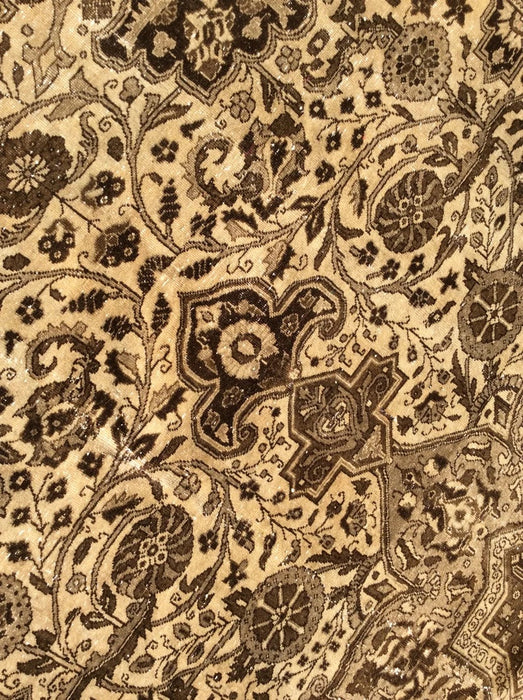 Hand Knotted Turkish Area Rug 293cm x 183cm Vintage Style