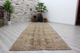 Hand Knotted Turkish Area Rug 378cm x 156cm Vintage 1930's