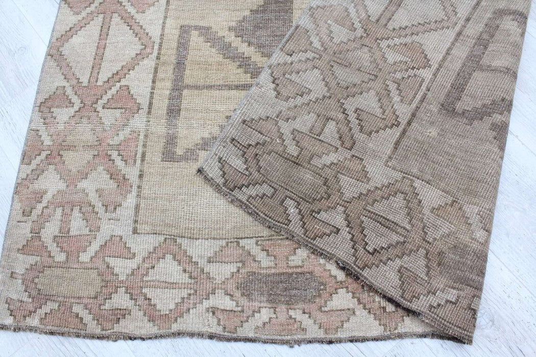 Hand Knotted Turkish Area Rug 378cm x 156cm Vintage 1930's