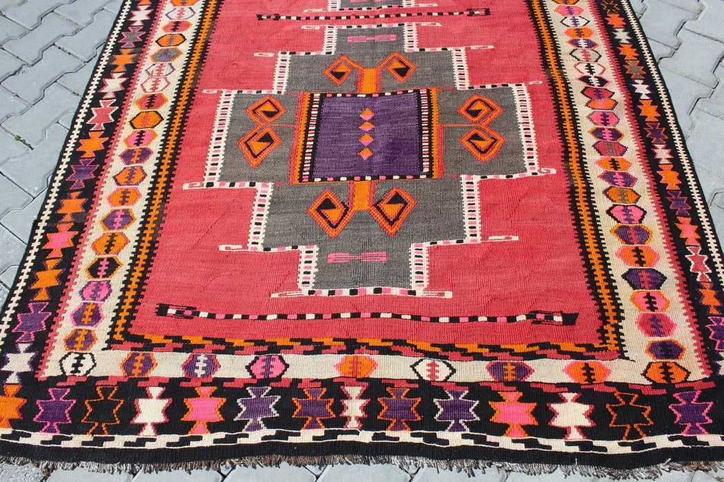 Hand Knotted Turkish Kilim Runner 478cm x 159cm Collectible