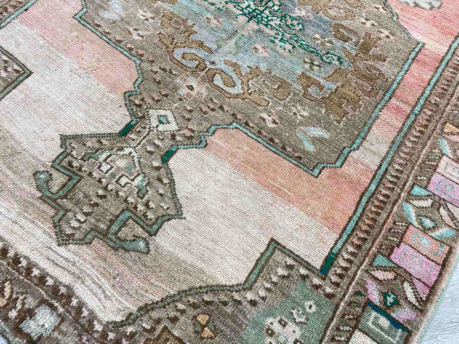 Hand Knotted Turkish Rug 360cm x 159cm Antique Design