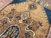 Hand Knotted Turkish Runner Rug 153.5" x 57" 1940s Vintage
