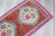 Hand Knotted Turkish Runner Rug 190 cm x 64 cm