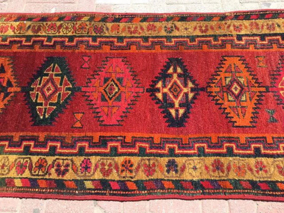 Hand Knotted Turkish Runner Rug 317cm x 99cm