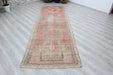 Hand Knotted Turkish Runner Rug 342Cm X 114Cm 1930s