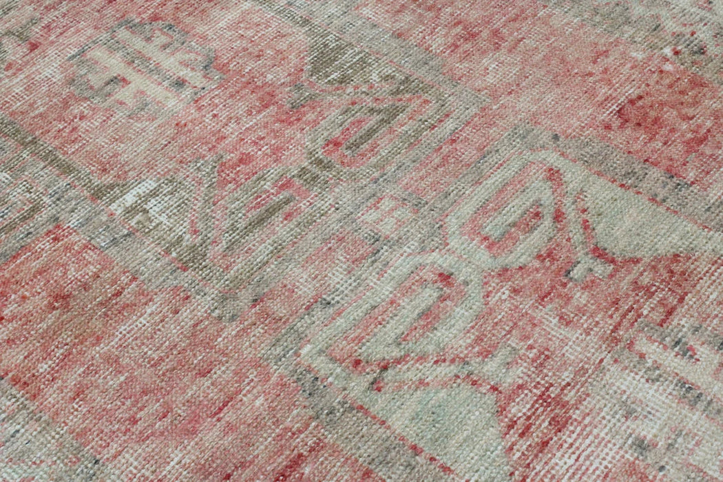 Hand Knotted Turkish Runner Rug 342Cm X 114Cm 1930s