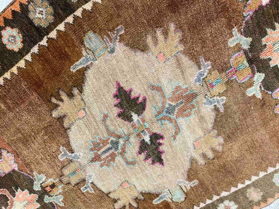 Hand Knotted Turkish Runner Rug 360 cm x 127 cm
