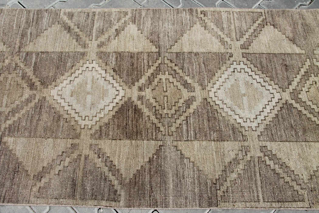 Hand Knotted Turkish Runner Rug 375cm x 90cm