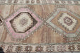 Hand Knotted Turkish Runner Rug 402cm x 130cm Vintage Design