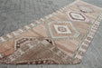 Hand Knotted Turkish Runner Rug 402cm x 130cm Vintage Design