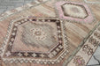 Hand Knotted Turkish Runner Rug 402cm x 130cm Vintage Design