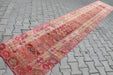 Hand Knotted Turkish Runner Rug 455cm x 81cm 1940s