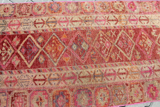 Hand Knotted Turkish Runner Rug 455cm x 81cm 1940s
