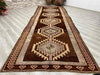 Hand Knotted Turkish Runner Rug 458 cm x 162 cm