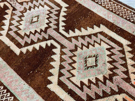 Hand Knotted Turkish Runner Rug 458 cm x 162 cm