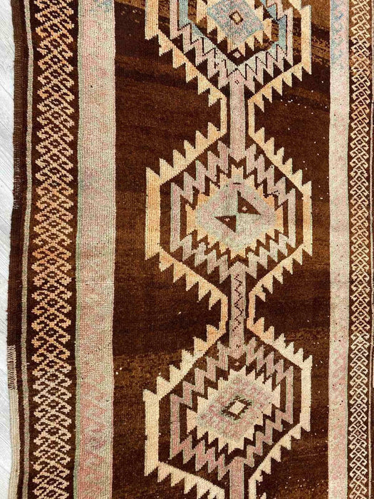 Hand Knotted Turkish Runner Rug 458 cm x 162 cm