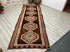Hand Knotted Turkish Runner Rug 458 cm x 162 cm