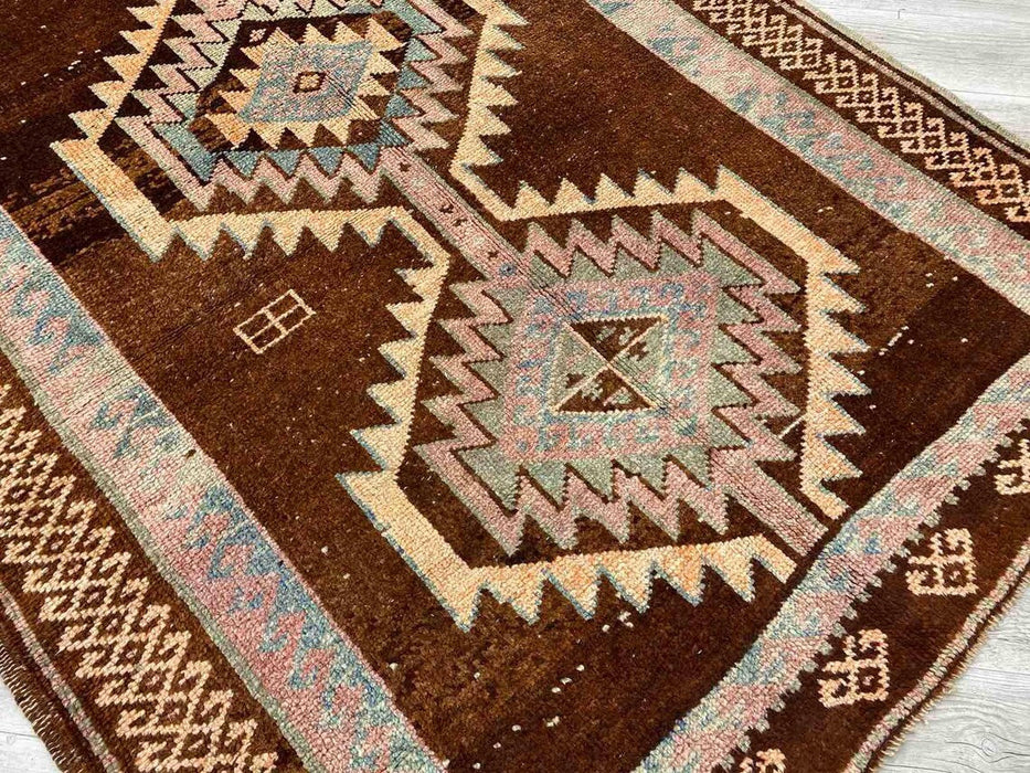 Hand Knotted Turkish Runner Rug 458 cm x 162 cm