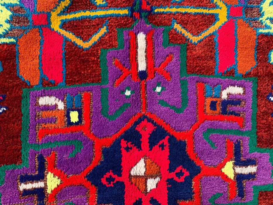Hand Knotted Turkish Wool Runner Rug 277cm x 100cm
