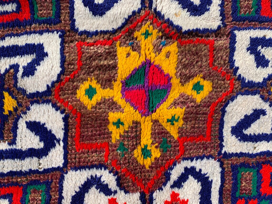 Hand Knotted Turkish Wool Runner Rug 277cm x 100cm