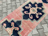 Hand-Knotted Vintage Area Rug 223cm x 73cm 1940s Anatolian