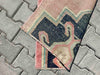 Hand-Knotted Vintage Area Rug 223cm x 73cm 1940s Anatolian