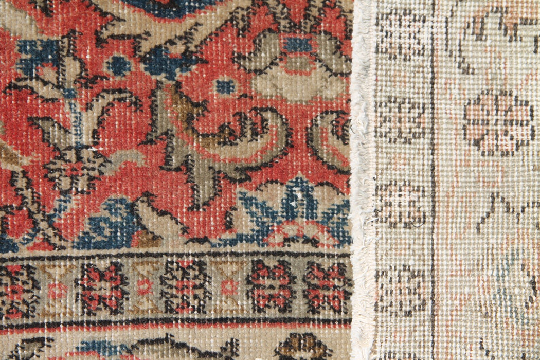 Hand Knotted Vintage Area Rug 244cm x 151cm 1960s Design