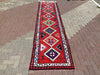 Hand Knotted Vintage Area Rug 371cm x 89cm