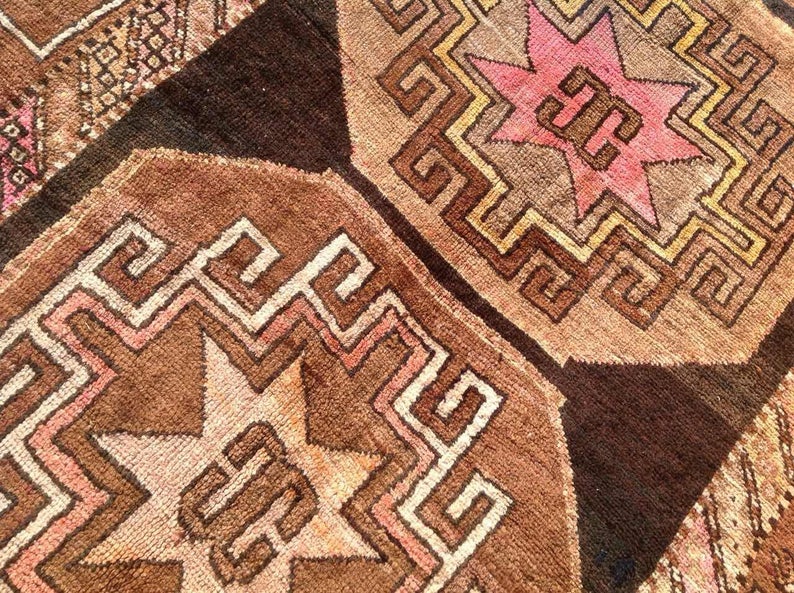 Hand Knotted Vintage Area Rug 386cm x 157cm