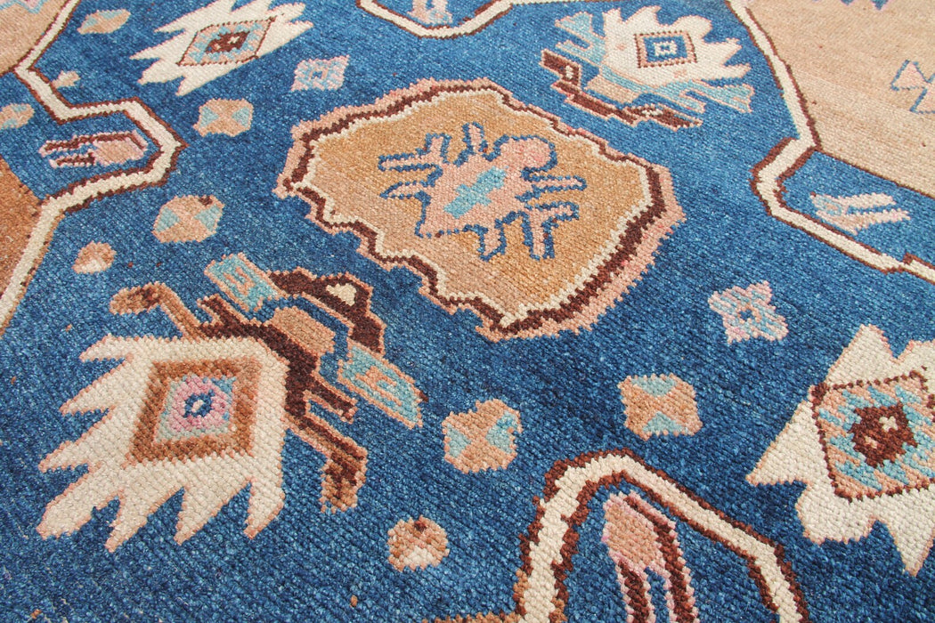 Hand Knotted Vintage Area Rug 445cm x 234cm 1940s