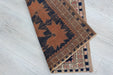 Hand-Knotted Vintage Mini Rug June 51cm x 114cm