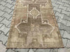 Hand Knotted Vintage Oushak Runner Rug 224cm x 94cm