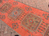 Hand Knotted Vintage Runner Rug 347cm x 86cm