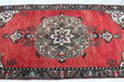 Hand-Knotted Vintage Turkish Rug 119cm x 243cm