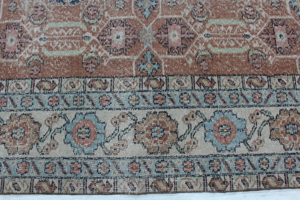 Hand-Knotted Vintage Turkish Rug 185cm x 291cm