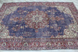 Hand-Knotted Vintage Turkish Rug 193cm x 290cm