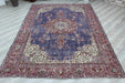 Hand-Knotted Vintage Turkish Rug 193cm x 290cm
