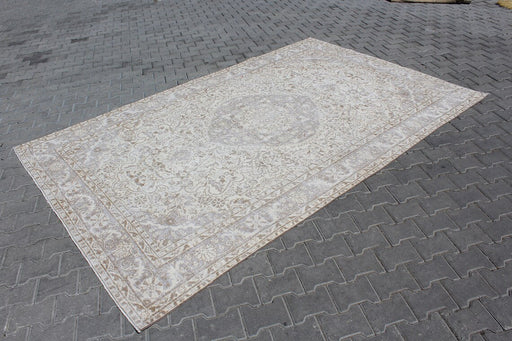 Hand-Knotted Vintage Turkish Rug 198cm x 310cm