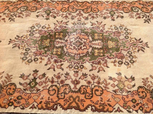 Hand Knotted Vintage Turkish Rug 213cm x 117cm